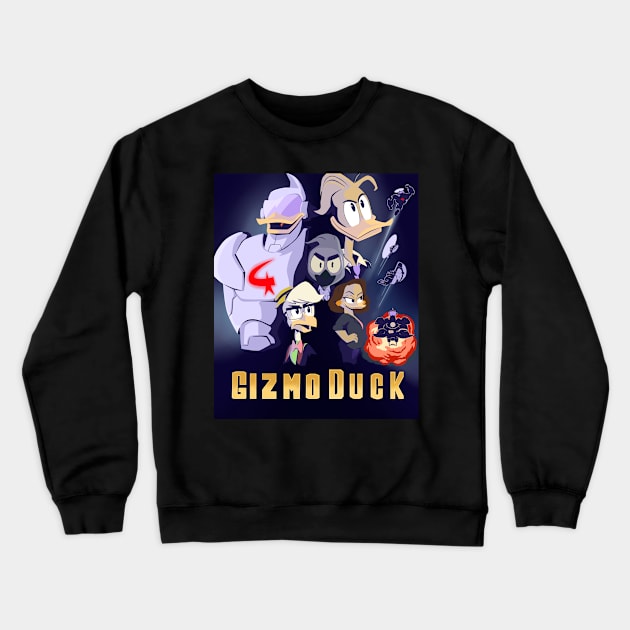 I AM GIZMODUCK Crewneck Sweatshirt by bdangart